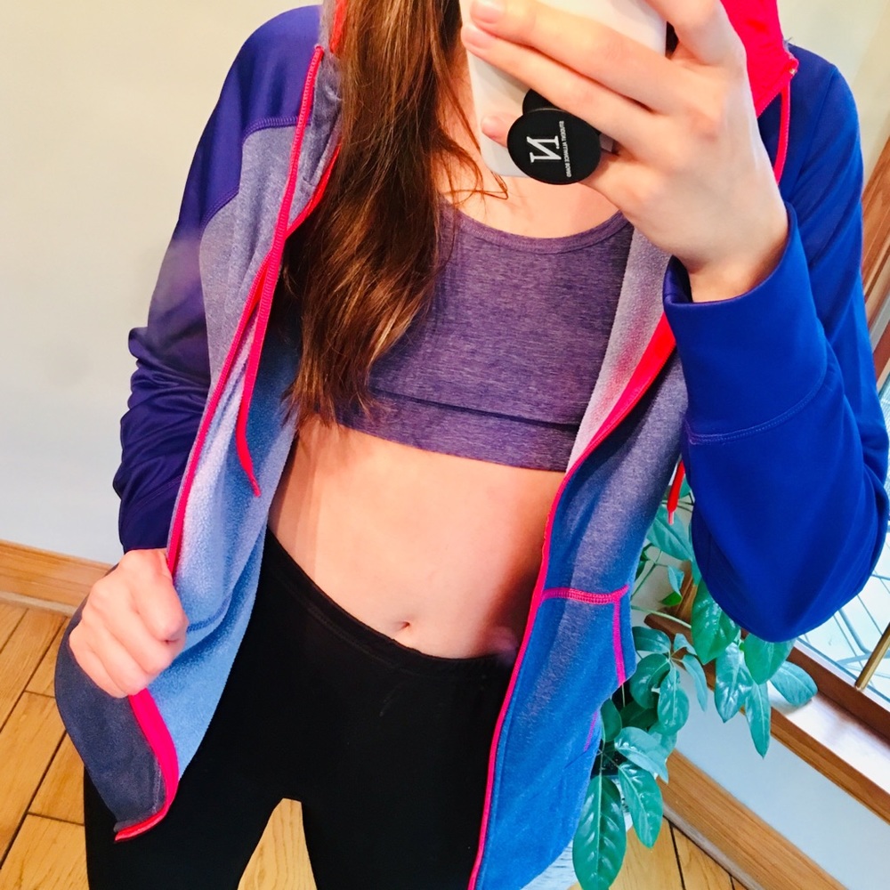 Poppy Semi-Fitted Athletic Zip-Up